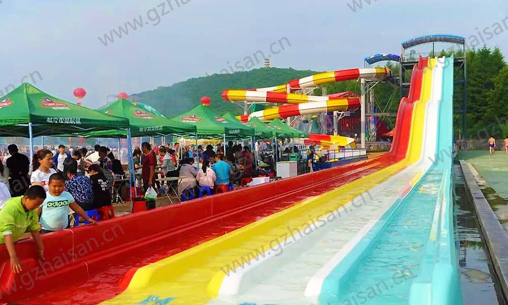 黑龙江密山铁西森林水上乐园高速滑道 黑龙江密山铁西森林水上乐园高速滑道