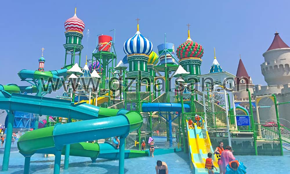 多达47种功能的超大型主题水寨 多达47种功能的超大型主题水寨